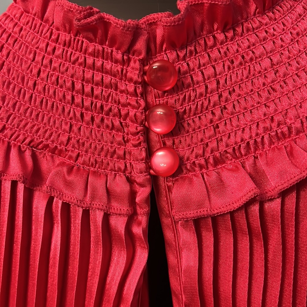 Essentials By Milano High Collared Polyester Pin … - image 4